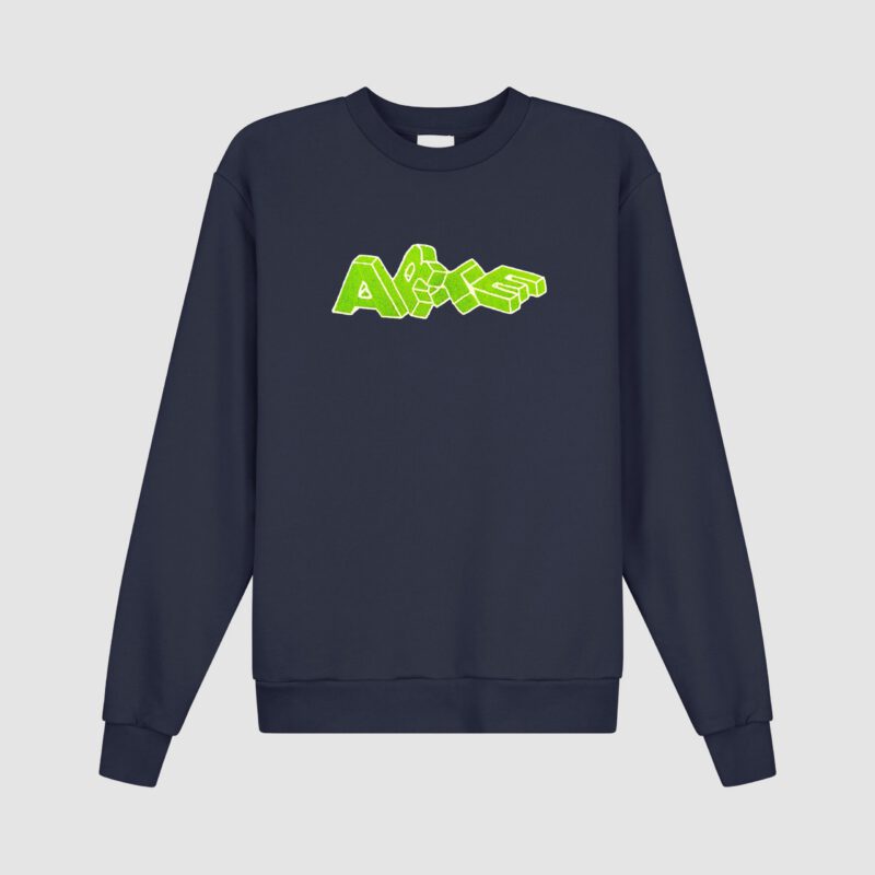 Arte Blocks Crewneck - Marine