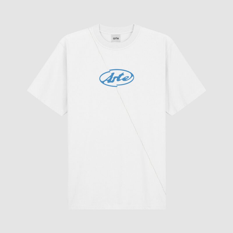 T-shirt avec logo cercle - Blanc