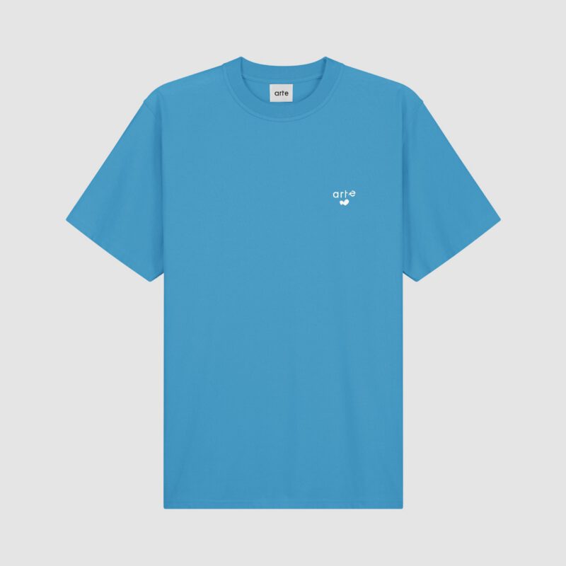 T-shirt avec logo cœur - Bleu