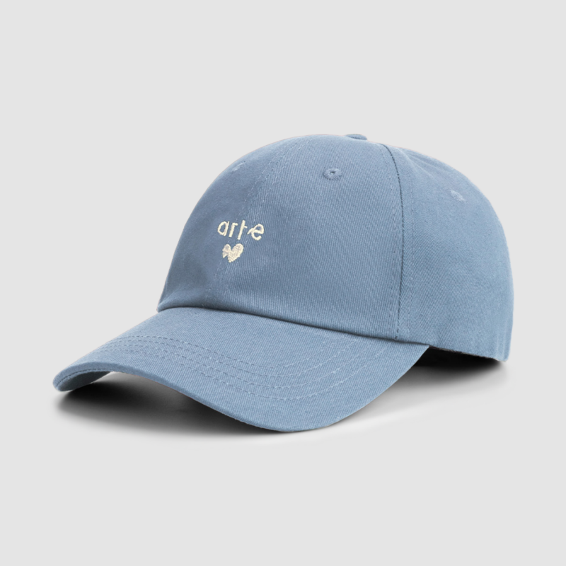 Casquette avec logo cœur - Bleu
