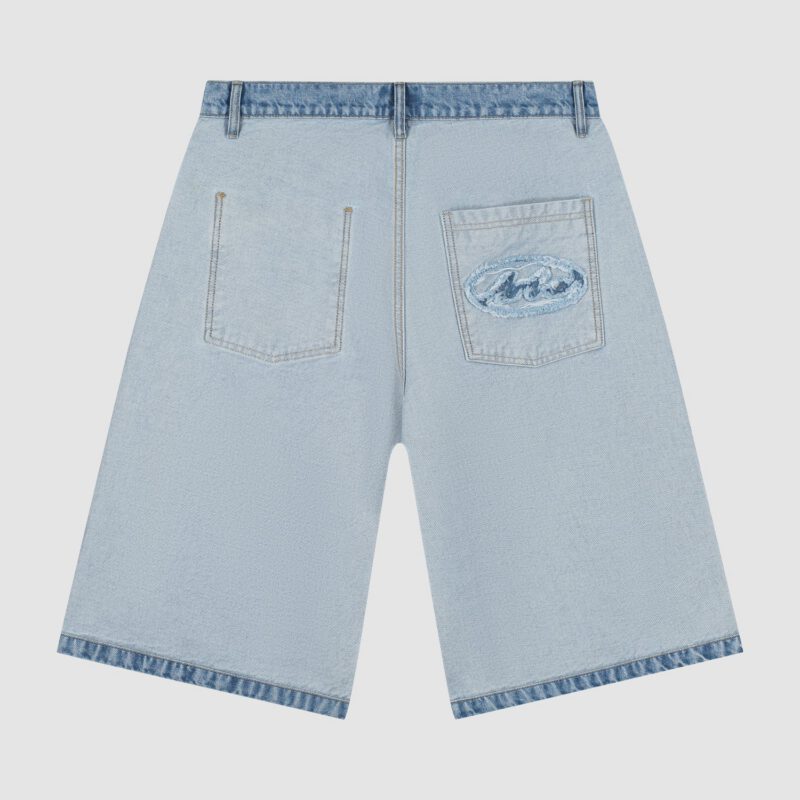 Short en jean Inside/Out - Denim Bleach